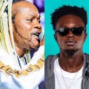 Kweku Darlington right and Daddy Lumba