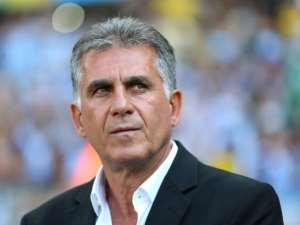 Ghana head coach Carlos Queiroz