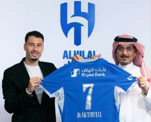 Gabriel Martinell forward leaves Arsenal for Al-Hilal in 60m deal