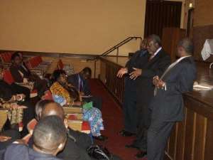 Ghana's Ambassador to the US meets Ghanaians in Chicago