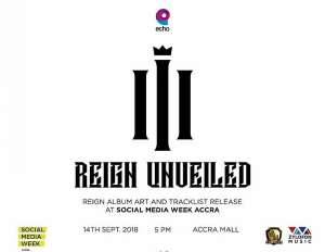 Shatta Wale To Unveil Reign Album Cover  Track list Sept. 14 Accra Mall