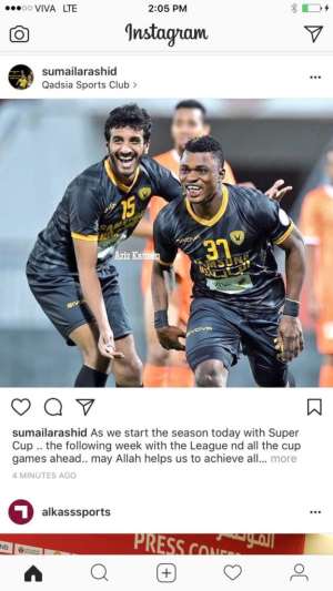 Super Cup: Rashid Sumaila Tipped To Shine At Al Qadsia