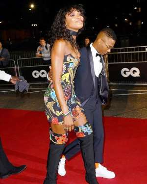 Wizkid, 28 And Super Model, Naomi Campbell, 48 Steps Out  At GQ Men Of The Year Awards