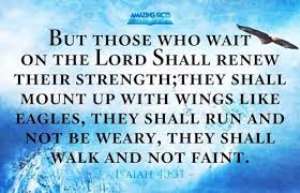 Your waiting on the Lord for all these years shall not be wasted