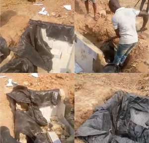 Kumasi: Residents stop family from burying corpse near river in Santasi