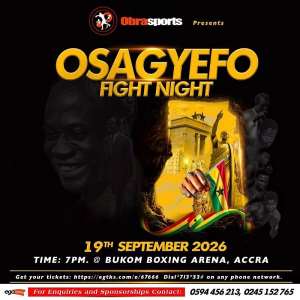 Allotey vows war as WBA eliminator tops Osagyefo Fight Night
