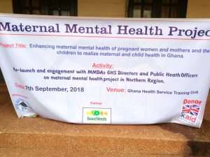 Maternal Mental Health Project Relaunched In Tamale