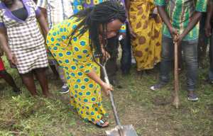 Tain DCE Cut Sod For Construction Of 3 Unit Classroom Block