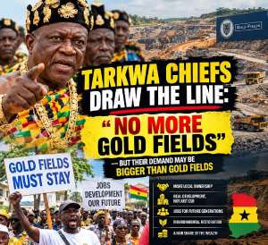 Tarkwas chiefs are drawing the line: No More Gold Fields. But beneath the battle over the mine lies a bigger question—who truly owns Ghanas gold wealth, who benefits from it, and what development do host communities deserve after decades of mining? The answers could reshape Ghanas mining future forever.