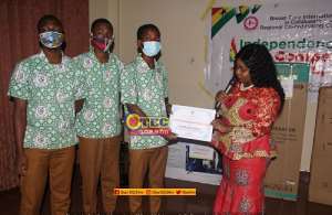 Kumasi: Winners Of 2020 Independence Day Quiz Receive Their Prizes