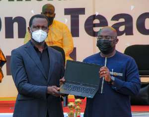 1T1L: GES commences distribution of TM1 laptops to teachers