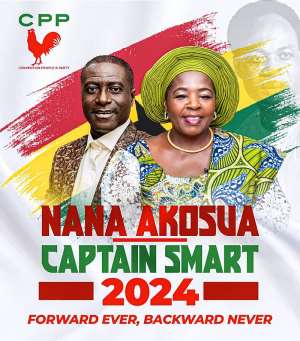 The Alleged Picking of Captain Smart as a Running Mate in CPP Cant Change the Political Failure of The Party