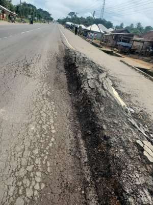 Ghana Highway Authority to correct defects on portions of Eastern Corridor Road