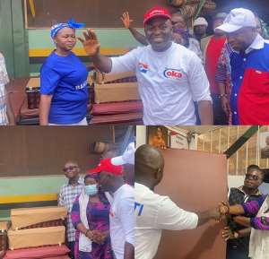 COKA distributes 2000 chop boxes, student mattresses and trunks to needy students in Ashanti Region