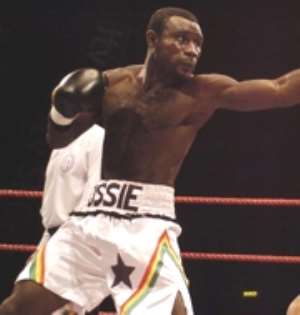 Ghana's Ossie in fight to the finish
