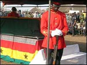 Ghana king's burial ends long feud