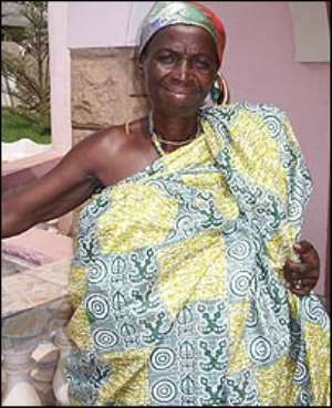 Nana Akua Ageiwaah is an Ashanti queen mother and a Catholic