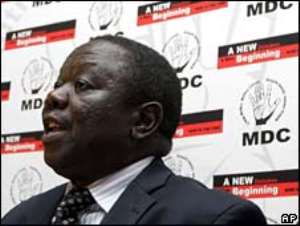 The MDC believes its leader Morgan Tsvangirai has won outright