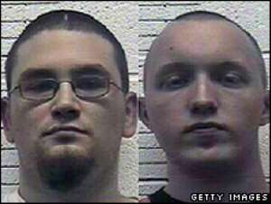 Paul Schlesselman, left, and Daniel Cowart said they planned to kill more than 100 African-Americans.