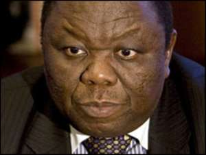 Morgan Tsvangirai agreed to share power with Zanu-PF in September