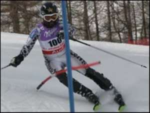 Ghana's first skier off to Olympics