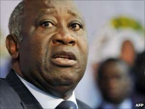 Mr Gbagbo says the presidential poll was rigged in rebel areas that backed Mr Ouattara