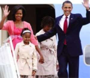 President Obama  family