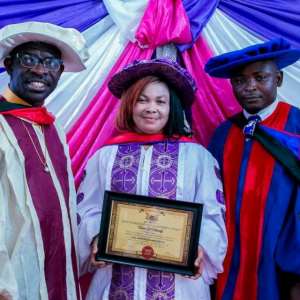 Nana Agradaa Honoured With Doctorate Degree