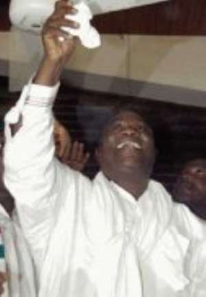 President J. E. A. Mills - He is rated the 24th best leader in Africa.