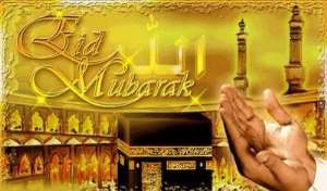Eid Mubarak to our Muslim readers