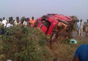 Christmas Day accident on Tema Motorway; 5 feared dead
