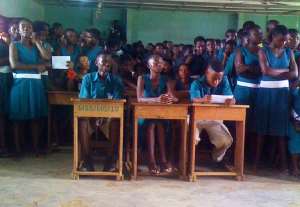 A SECTION OF THE MPOHOR SHS STUDENTS