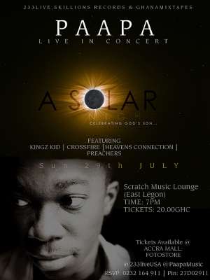 PAAPA  FRIENDS LIVE IN CONCERT A SOLAR NIGHT