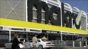 The wholesaler Makro is part of the Massmart chain