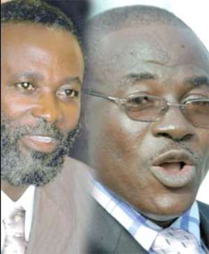 Kwame Amporfo-Twumasi and Dr Oteng Adjei - Energy Minister
