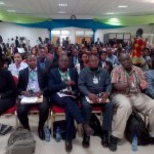 A cross section of participants at the conference