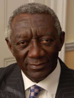 John Agyekum Kufuor, former president of the Republic of Ghana