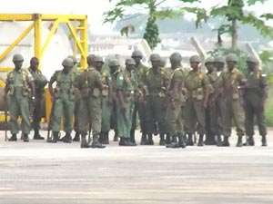 Ghanaian Troops For Liberia