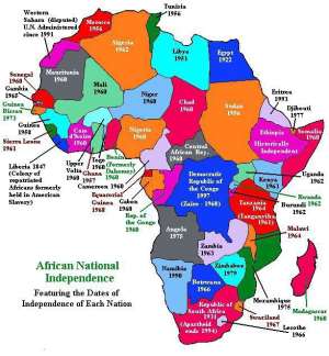 The Unanimous Declaration Of The IndependenceThe Republic Of The 55 Sovereign States Of The United States Of Africa