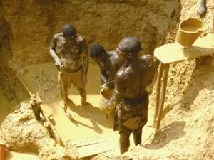 Five galamsey operators killed in a mining pit at Mpohor