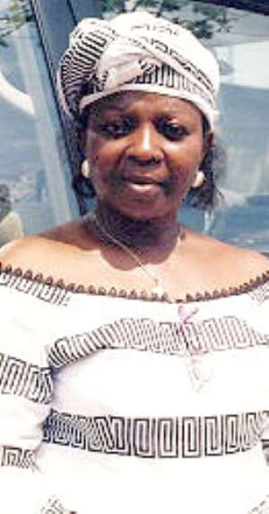 Mrs. Juliana Azumah-Mensah, Minister for Women and Childrens Affairs