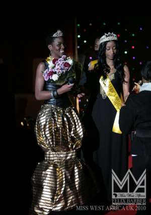 MADELEINE FROM CAMEROON SCOOPS THE MISS WEST AFRICA UK 2010 CROWN
