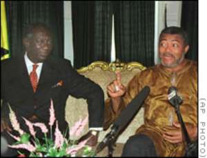 Rawlings on threats to Kufuors Govt