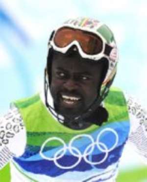Ghana039;s first professional skier, Kwame Nkrumah-Acheampong