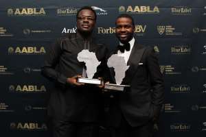 Winners of the CNBC Africa Young Business Leader of the Year Award