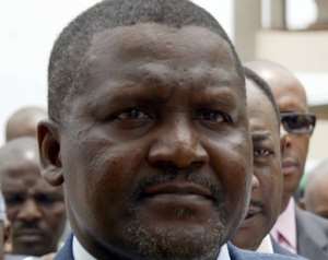 Nigerian tycoon Aliko Dangote. By (AFP/File)