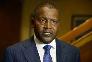 Business magnate man Aliko Dangote, ranked by Forbes Magazine as the richest man in Africa, plans to invest in Zimbabwe.  By Pius Utomi Ekpei AFPFile