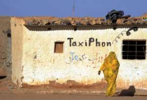 A Sahrawi refugee walks in a Western Sahara refugee camp on March 1, 2011.  By Dominique Faget (AFP/File)
