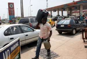 Nigerians are having to cope with petrol prices that, despite the president's compromise, remain far higher.  By Emmanuel Arewa AFPFile