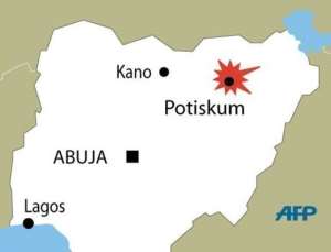 Explosions and gunfire shook Potiskum city and sparked panic and chaos from late Thursday.  By  AFPGraphic